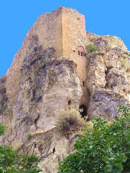 Caltanissetta Resti del castello di Pietrarossa