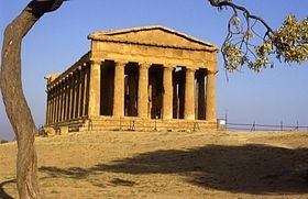 AGRIGENTE Temple de la Concorde